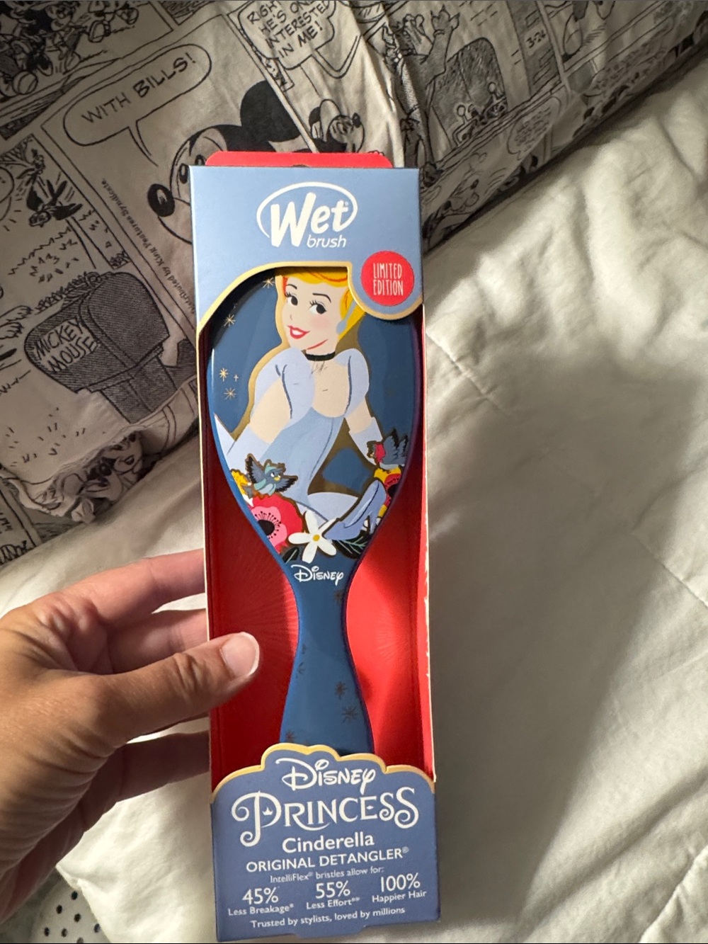 Disney Cinderella wet brush brand new in box